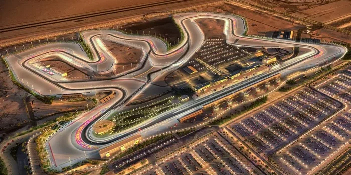 Formel 1 Katar Rennstrecke Katar aus der Vogelperspektive